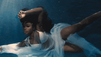 waves floating GIF by Normani