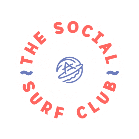 The Social Surf Club Sticker