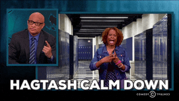 calm down larry wilmore GIF by The Nightly Show