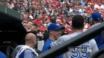 toronto blue jays mlb fans GIF by MLB