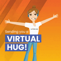 Virtual Hug Love GIF by Everise