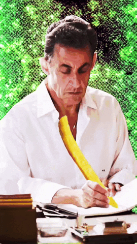 French Fries Writing GIF