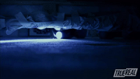 scary gif bed
