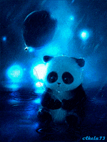 sad panda GIF