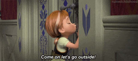 frozen disney GIF