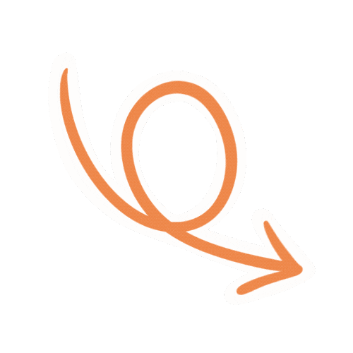 Arrow Direction Sticker