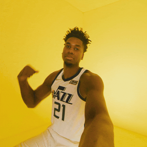Hassan Whiteside Flex On Em GIF by Utah Jazz