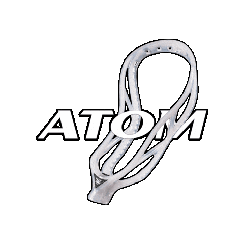 Atom Sticker by ECD Lacrosse