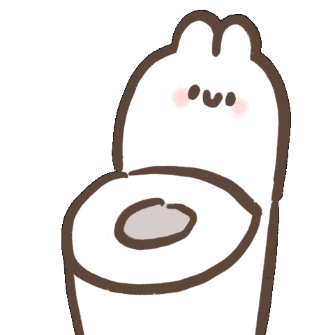 Toilet Bathroom Sticker by ChuChu X BoBo