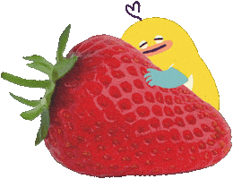 Strawberry いちご Sticker