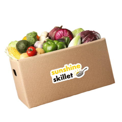 Sunshine Skillet Medicine Hat Sticker