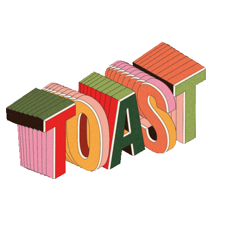Toast Sticker