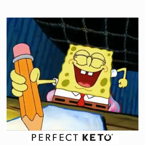 Sponge Bob Fun GIF by Perfect Keto