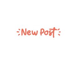 New Post Text Sticker