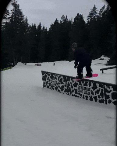 Snowboarding GIF