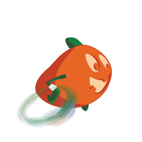GourdysPumpkinRun Sticker