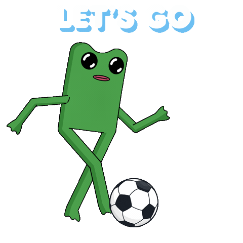 Vamos Lets Go Sticker by fwogs