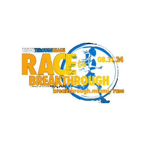 Virtualrace Sticker by Breakthrough Miami