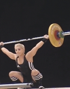 tinkerbell weightlifter GIF