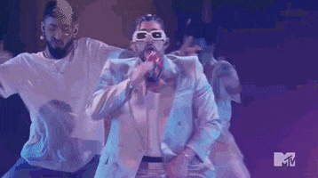 Bad Bunny GIF by 2022 MTV Video Music Awards