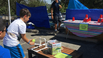 CarnivalSavers catapult cool game carnival game outdoor game GIF