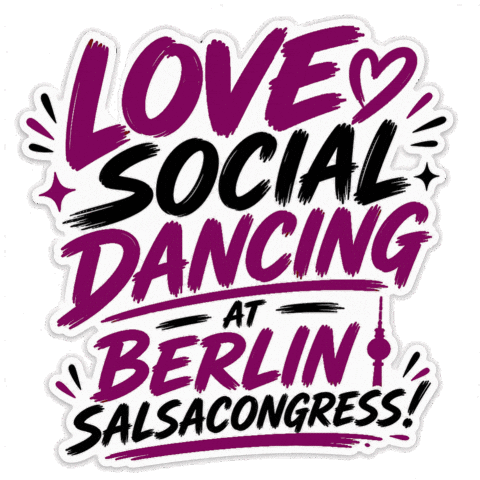Berlin Salsa Sticker by BerlinSalsacongress