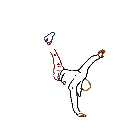 Bboybreakdancesnkshadow5Airflare Sticker