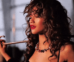 Flirty Curls GIF