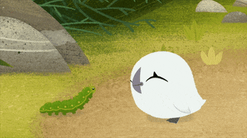 best friend bounce GIF by Puffin Rock