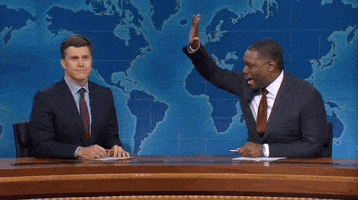 High Five Choose Me GIF by Saturday Night Live