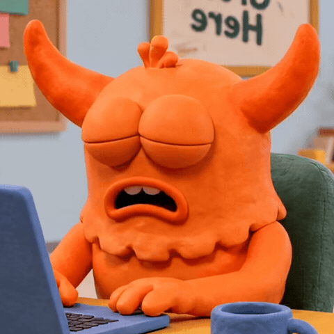 Tired Everyday Life GIF by Momo & Tulus