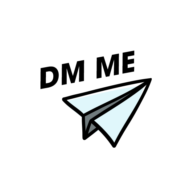 Message Dm Me Sticker by for iOS & Android GIPHY