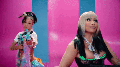 Nicki Minaj Booty Grab Gif