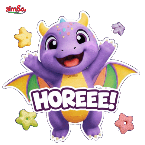 Happy Magic Rainbow Sticker by Simba Cereal