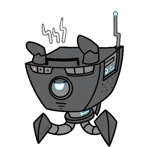 Angry Back Off Sticker