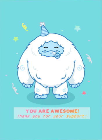 Awesome Birthday Celebration GIF by Abominable Toys