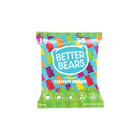 Better Bears Foods Sticker