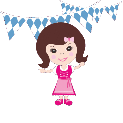 Happy Girl Sticker by minilu