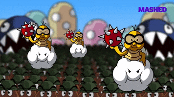 Threaten Super Mario GIF by Mashed