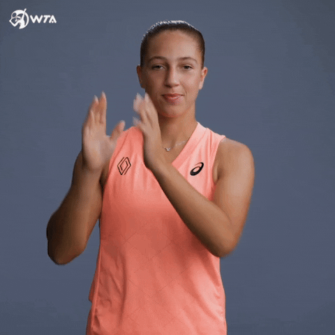 Clap Parry GIF by WTA