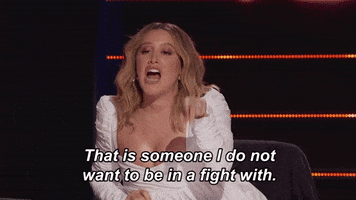 Ashley Tisdale Fight GIF by The Masked Dancer