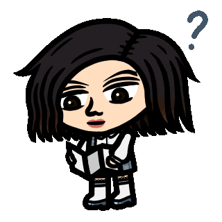 Question Standing Sticker