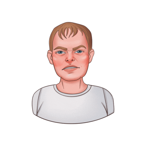 Angry Serious Face Sticker