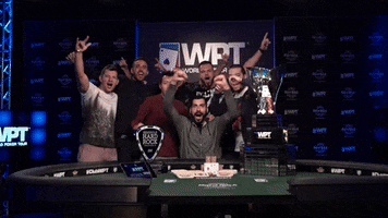 Winner Celebrate GIF by World Poker Tour