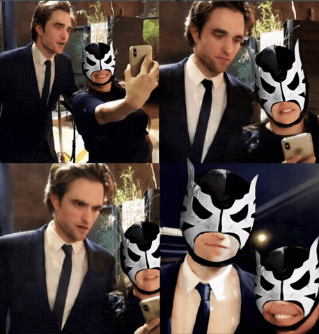 Robert Pattinson Batman GIF