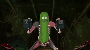 Pickle Rick Rats GIF