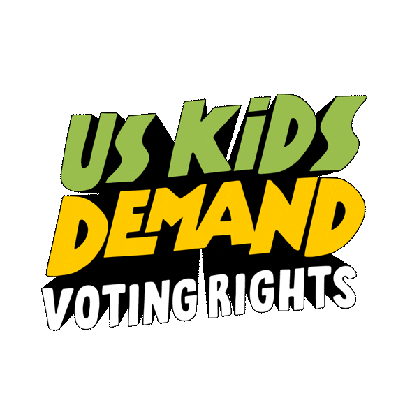 Voting Rights Gun Sticker by Us Kids Film
