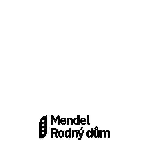 Mendel rodný dům Sticker
