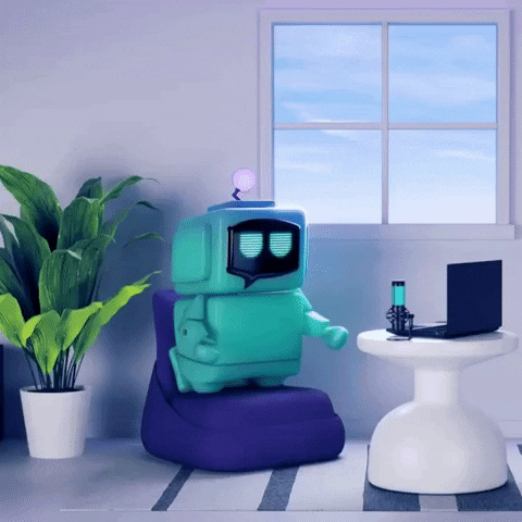 Robot Hello GIF by Botisimo - Find & Share on GIPHY