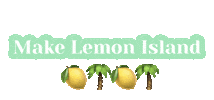 Lemonisland Sticker by Ateliercologne